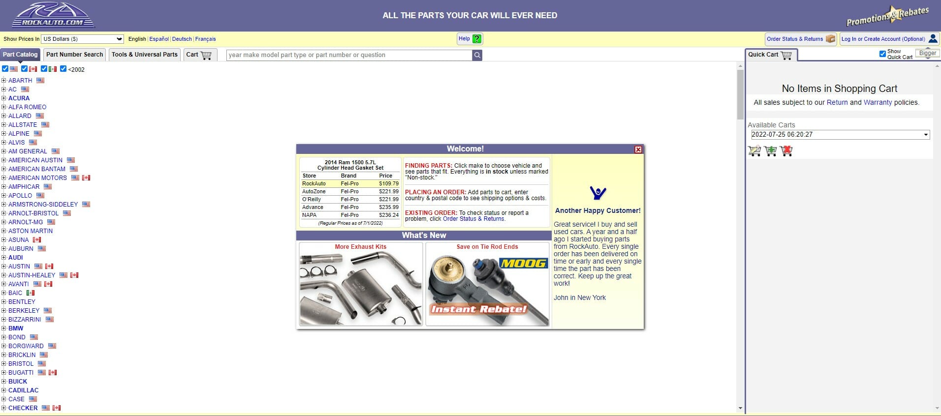 20 Best Online Auto Parts In 2024