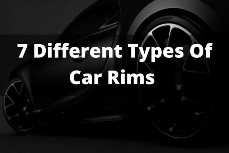7 Different Types Of Car Rims