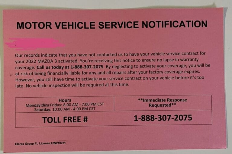 Motor Vehicle Service Notification Is It A Scam Or Legit?