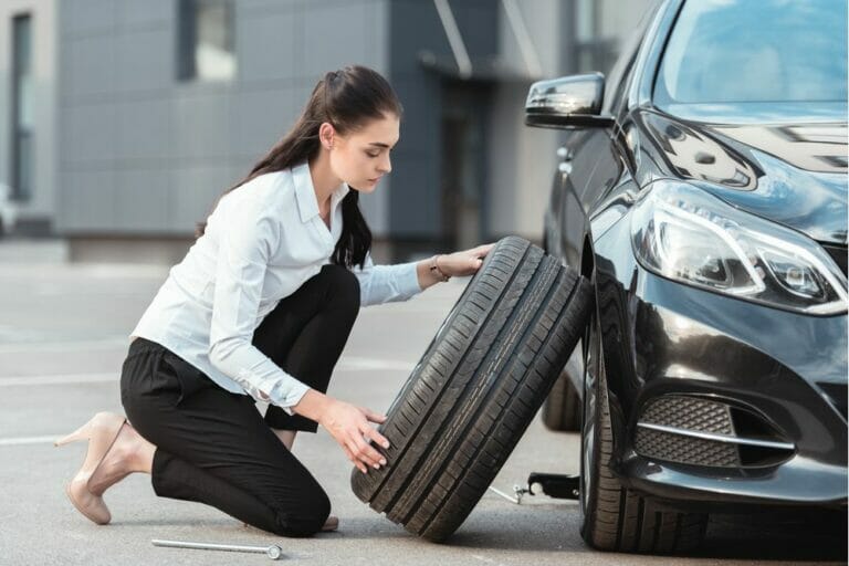 Can You Put A Donut Spare Tire On The Front Of A Car?