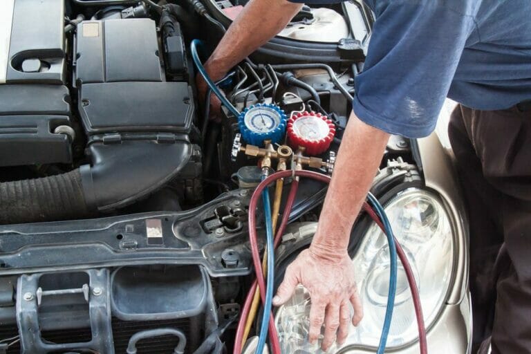 How To Bleed Off An Overcharged AC