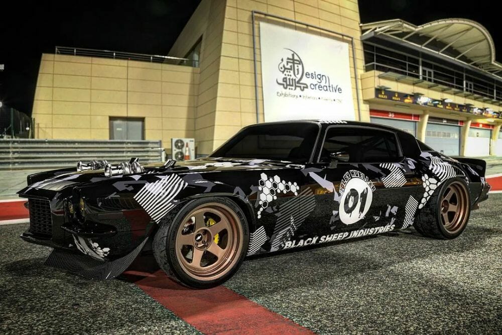 Bronze Wheels On A Black Car (Photo Examples)